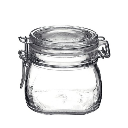 Bormioli Rocco Fido Hermetic Jar 500ml Clear