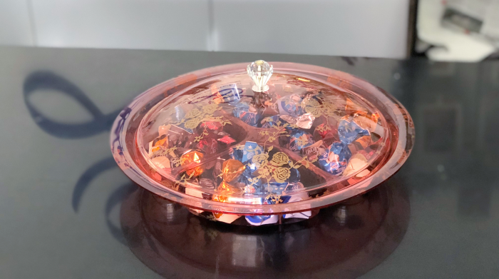 GMI ACRYLIC ROUND CANDY TRAY - Image 2