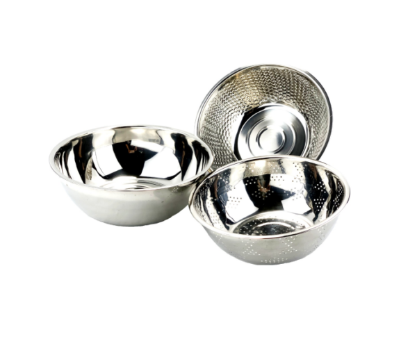 Stainless Steel 3pcs Drainer Set