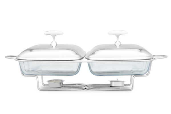 Food warmer 1.8L*2 Rectangle