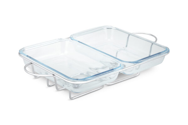 1.8L X 2 Food Warmer Rectangle