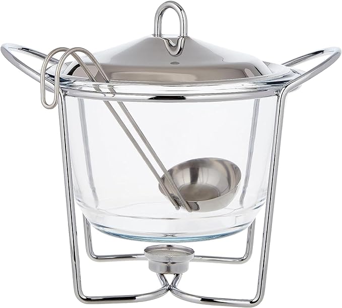 GMI 4L Round Soup Warmer W/ Ladle - Image 2